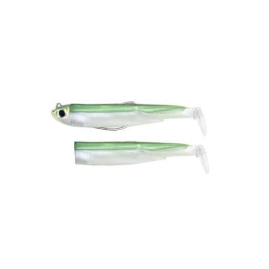 Combo Black Minnow Nº1 70 Off Shore 6 g Green Glitter - Tienda Bass