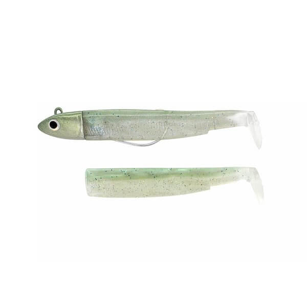 Combo Black Minnow Nº3 120 Off Shore 25 g Green Glitter - Tienda Bass