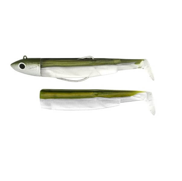 Combo Black Minnow Nº4 140 Off Shore 40 g Khaki - Tienda Bass