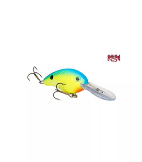 Crankbait Strike King Pro Model 4S – 110 mm Blue Back Chartreuse - Tienda Bass