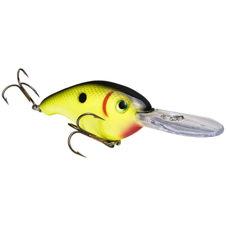 Crankbait Strike King Pro Model 6 - 125 mm Black Back Chartreuse - Tienda Bass
