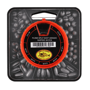 Pack Plomo Split Shot Variado Baitsfishing - Tienda Bass