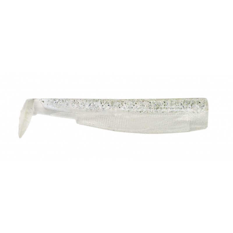 Pack Vinilos Black Minnow Nº5 160 Glitter White - Tienda Bass