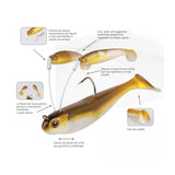 Señuelo Hart Manolo 100 mm BLS - Tienda Bass