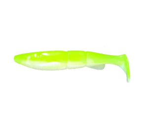 Swimbait Vinilo Alpha Hacker 5 White Chart - Tienda Bass