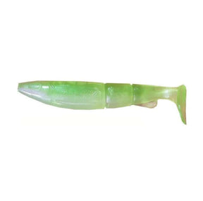 Swimbait Vinilo Alpha Hacker 8 Green Purple - Tienda Bass