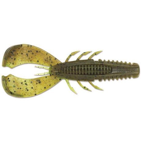 Vinilo Cangrejo Rapala Crushcity Cleanup Craw 3 – 90 mm Green Pumpkin Chartreuse Pepper - Tienda Bass