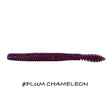 Vinilo Iberican Lures Worm 127 mm Plum Chameleon - Tienda Bass