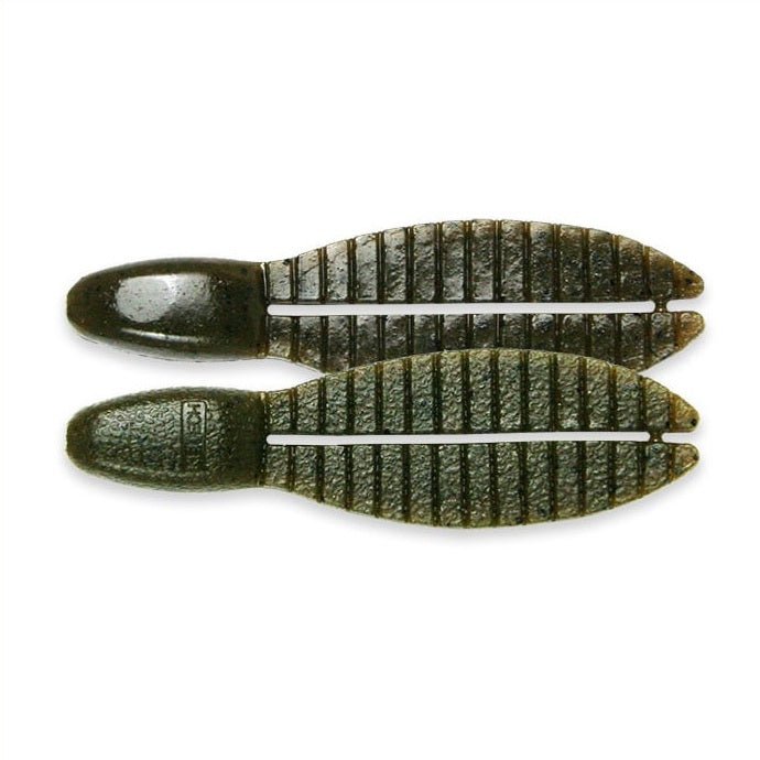 Vinilo Keitech Flex Chunk Medium 76 mm Green Pumpkin PP - Tienda Bass