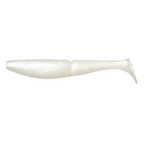 Vinilo Sawamura One Up Shad 5 - 106 mm Silky White 027 - Tienda Bass