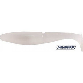 Vinilo Sawamura One Up Shad 7 - 148 mm Glow White 079 - Tienda Bass
