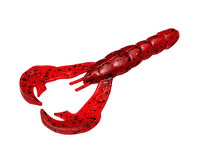 Vinilo Strike King Craw 101 mm Delta Red - Tienda Bass