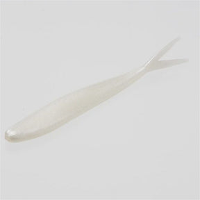 Vinilo Zoom Flukes 108 mm White Pearl - Tienda Bass