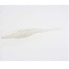Vinilo Zoom Super Flukes Jr 100 mm White - Tienda Bass