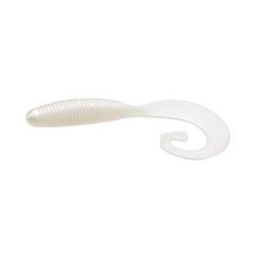 Vinilo Zoom Tab Tail Grub 100 mm Pearl - Tienda Bass