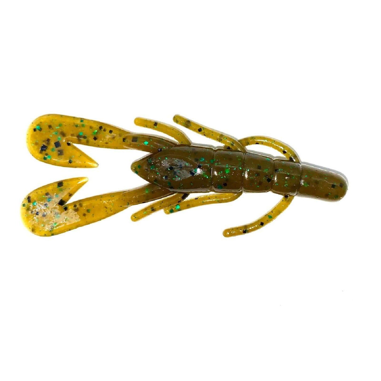 Vinilo Zoom Ultra Vibe Speed Craw 90 mm Green Pumpkin Green - Tienda Bass
